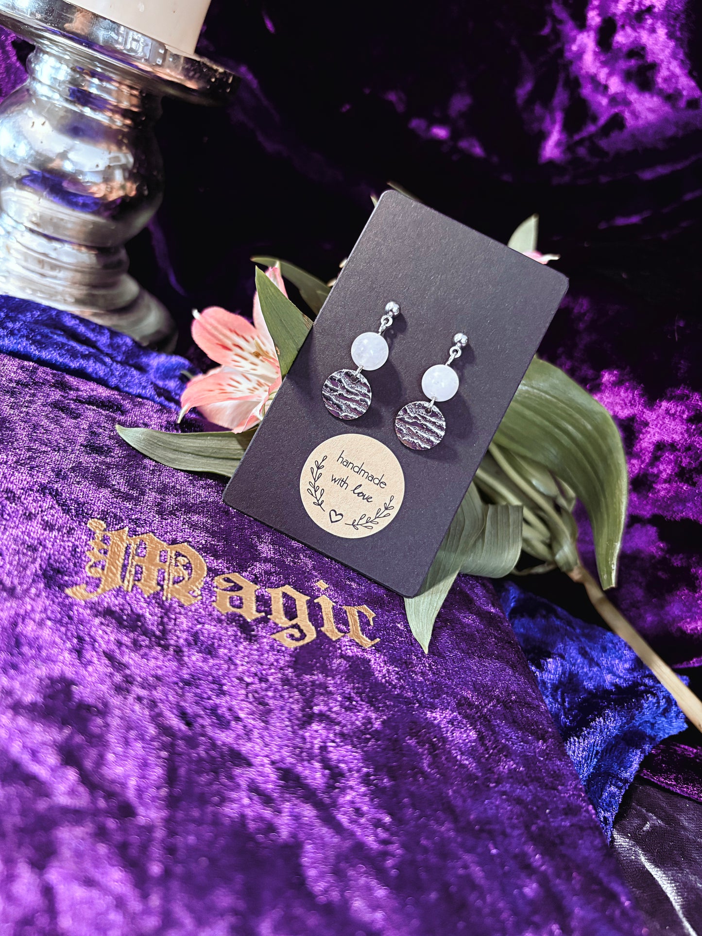 Moonstone Earrings